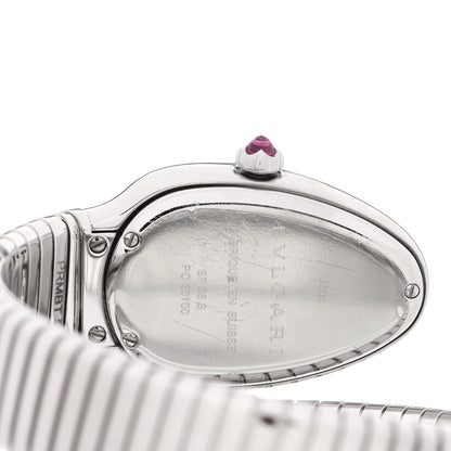 Bulgari Stainless Steel 35mm Serpenti Tubogas Quartz Watch 4 of 4