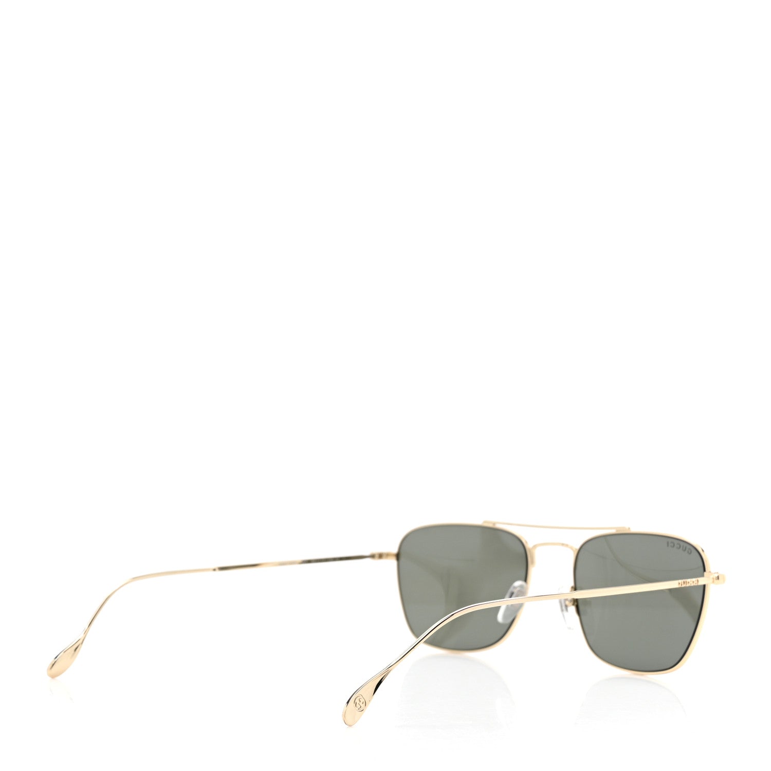 Gucci Metal Aviator Sunglasses GG1183S Gold 4 of 9