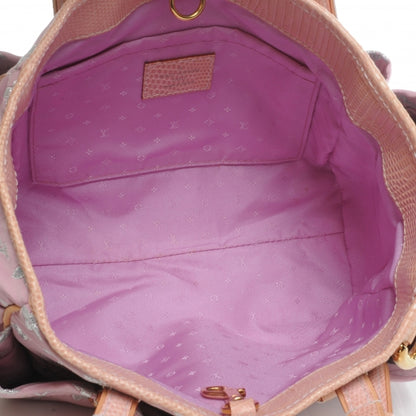 Louis Vuitton Monogram Glitter Cabas Pink 5 of 7