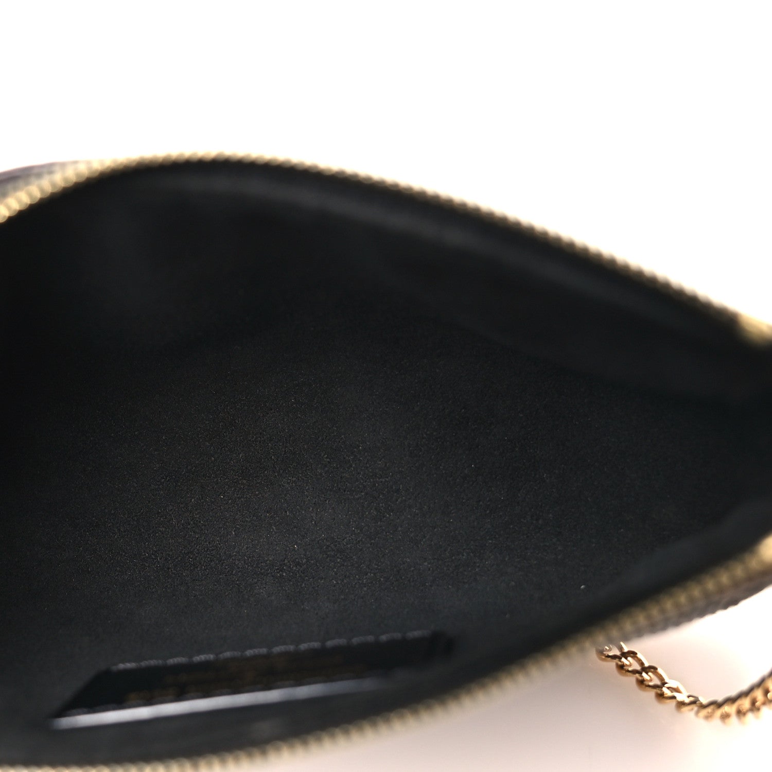 Louis Vuitton Damier Paillettes Mini Pochette Accessories Black 4 of 8