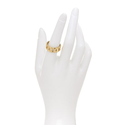 Tiffany 18K Yellow Gold T True Wide Ring 54 7 2 of 5