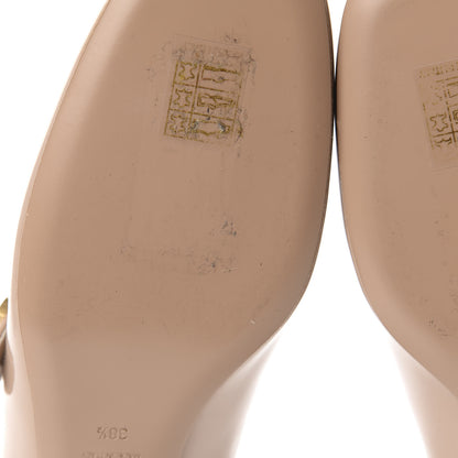 Christian Dior Patent Baby-D Ballet Pumps 38.5 Nude 11 of 12