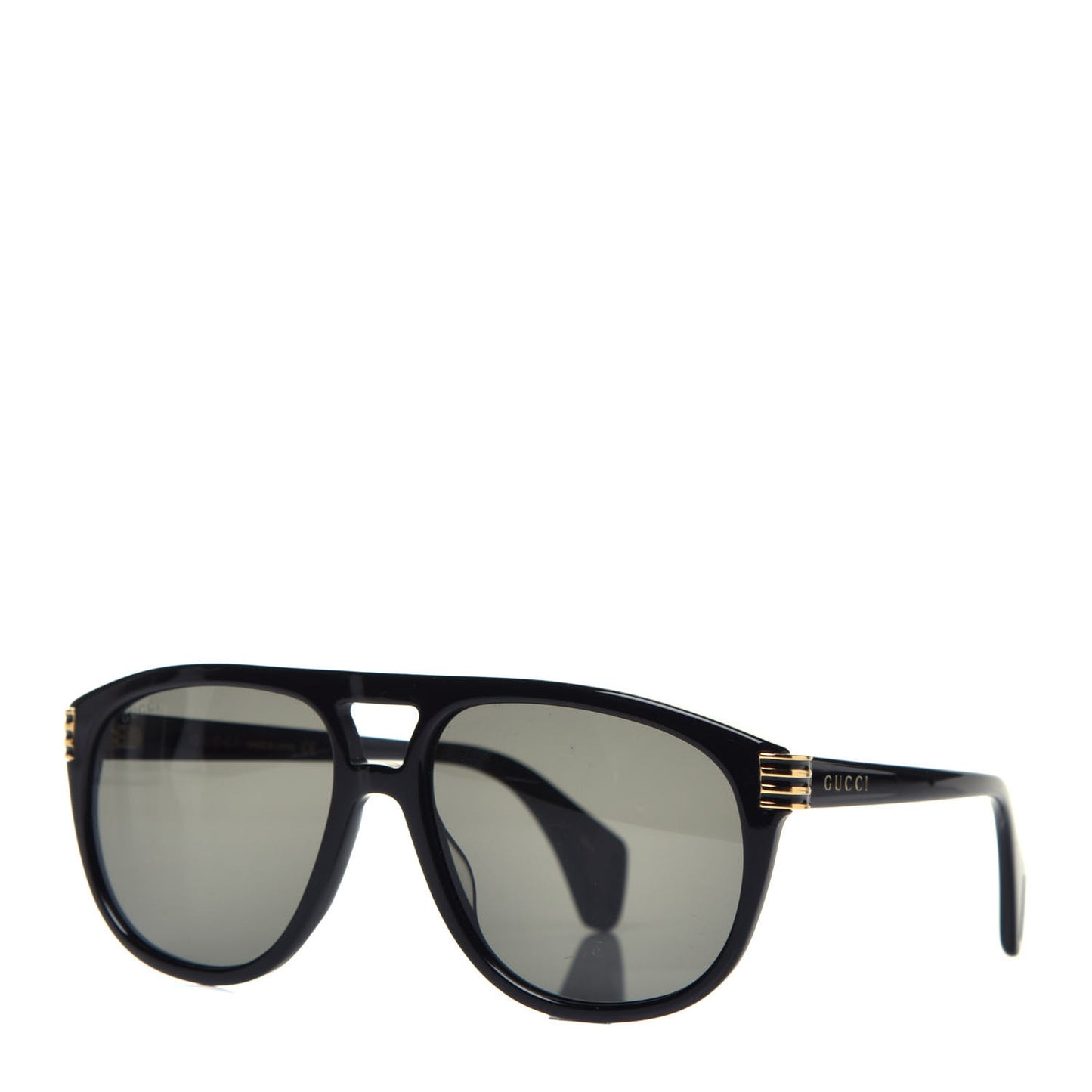 Acetate Aviator Sunglasses GG0525S Black