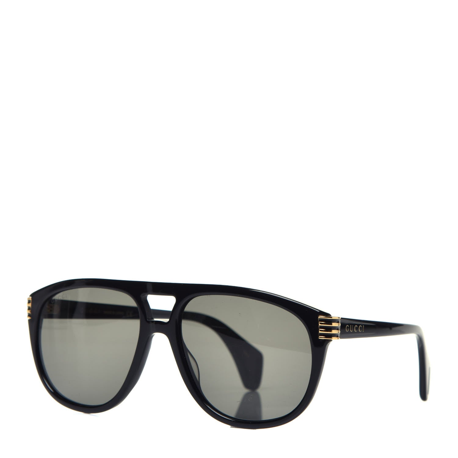 Gucci Acetate Aviator Sunglasses GG0525S Black 1 of 7
