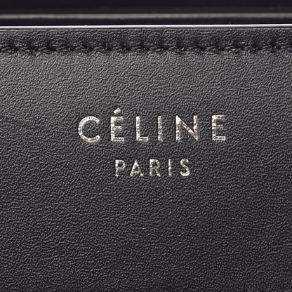 Celine Baby Grained Calfskin Nubuck Micro Tri-Color Luggage White 8 of 12