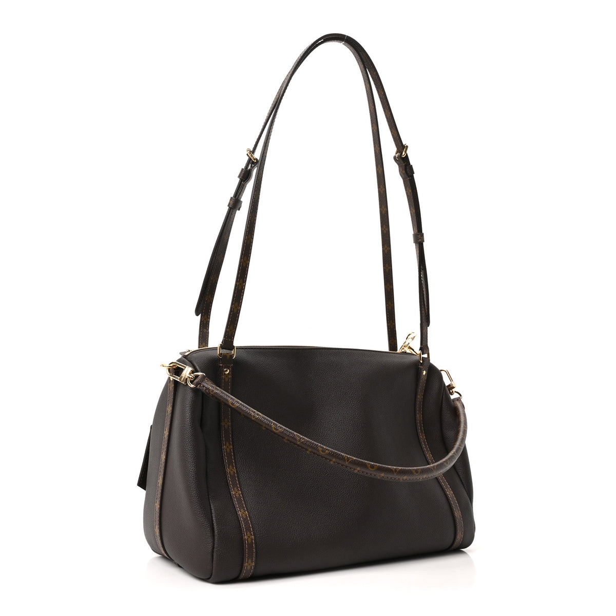 Louis Vuitton Calfskin Monogram Express MM  Mahogany 3 of 9