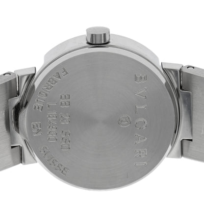 Bulgari Stainless Steel 23mm Quartz Watch Black 4 of 4