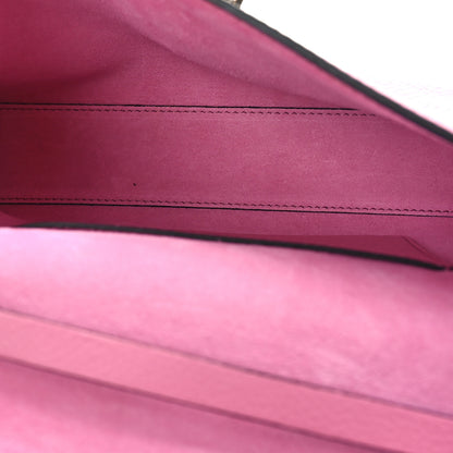 Valentino Garavani Pebbled Calfskin Medium Rockstud Flip Lock Crossbody Bag Dawn Pink 5 of 8