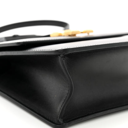 Off-White Calfskin Jitney 1.4 Top Handle Bag Black 9 of 15