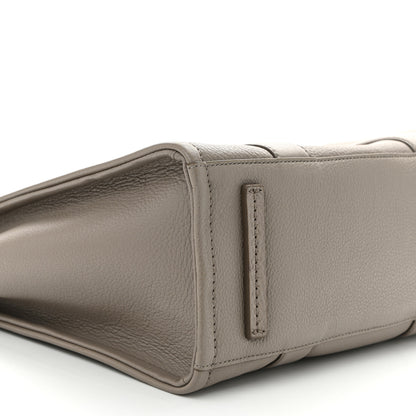 Marc Jacobs Grained Calfskin Medium The Tote Bag Cement 9 of 11