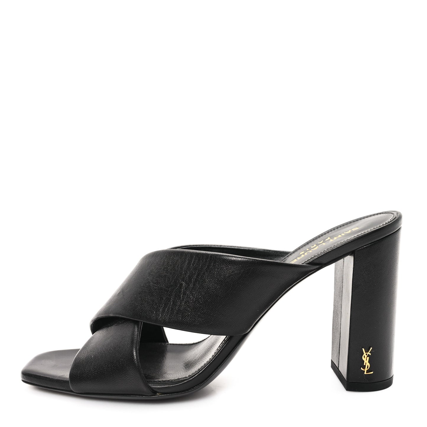Calfskin LouLou Mules 39 Black