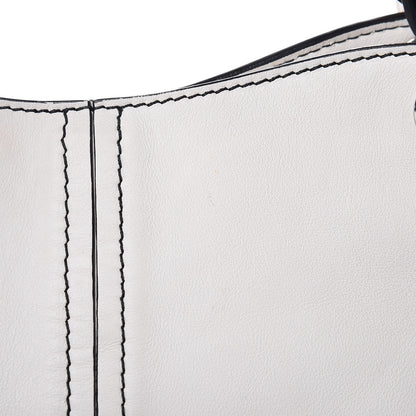 Proenza Schouler Calfskin Curl Satchel Optic White 12 of 12