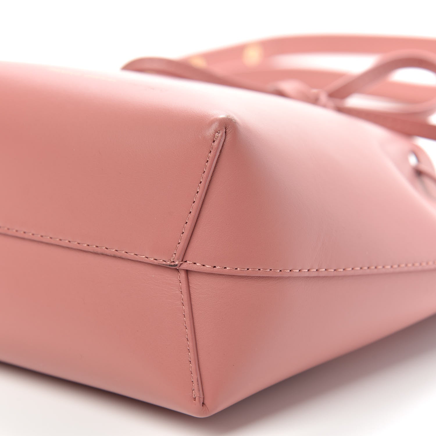 Mansur Gavriel Calfskin Mini Mini Bucket Bag Blush 8 of 10