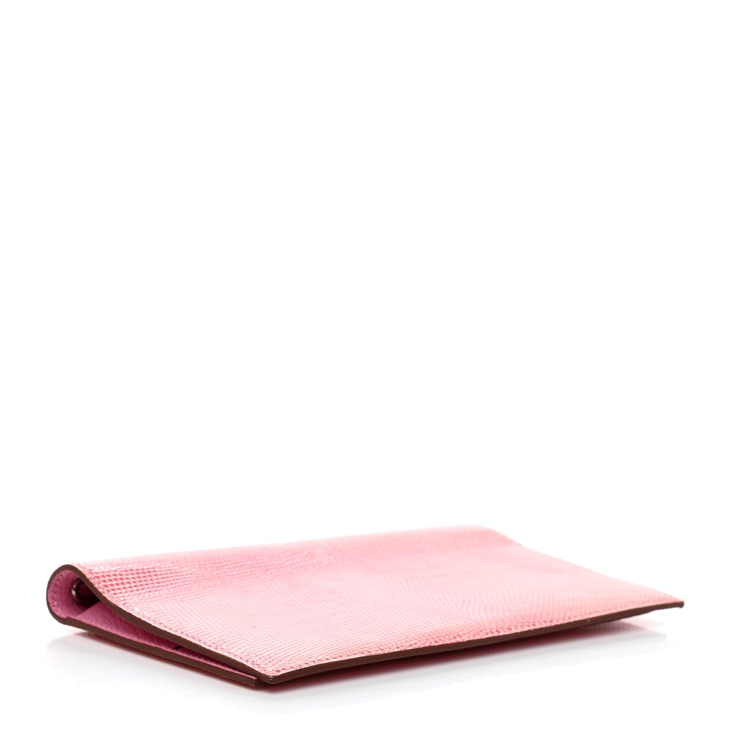 Hermes Lizard Vision II Agenda Cover Rose Confetti 4 of 9