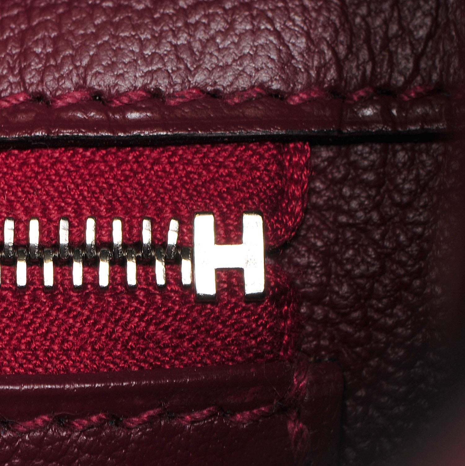 Hermes Taurillon Clemence Birkin 40 Rouge Garance 24 of 28