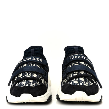 Christian Dior Technical Fabric Oblique D-Wander Sneakers 40 Deep Blue 3 of 10