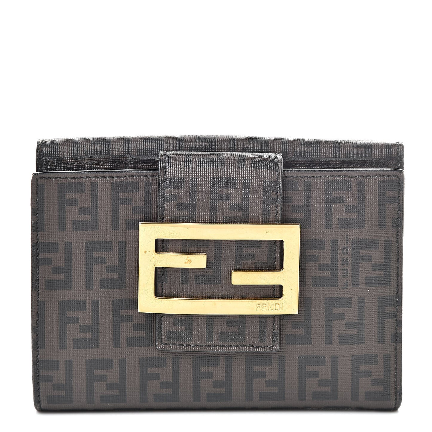 Zucchino Spalmati Compact Wallet Brown