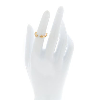 David Yurman 18K Yellow Gold Diamond Renaissance Ring 49 5 2 of 4