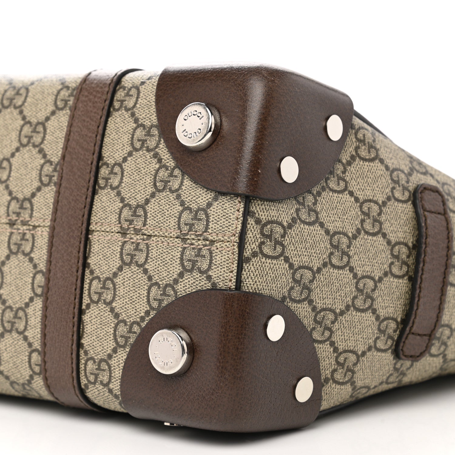 Gucci GG Supreme Monogram Small Tote Bag Beige Ebony 11 of 11