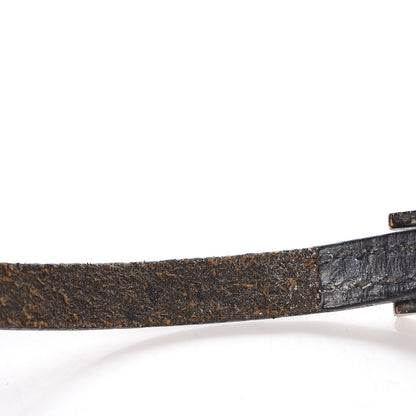 Hermes Chamonix Hapi 3MM Triple Tour Wrap Bracelet S Black 5 of 8