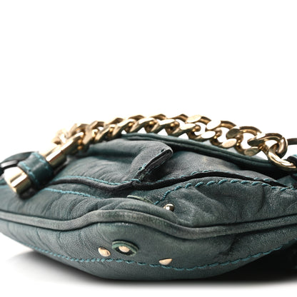 Chloe Lambskin Small Paddington Capsule Satchel Aqua Fresh 10 of 10