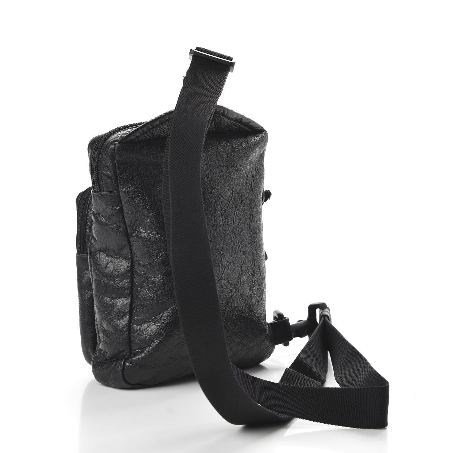 Balenciaga Agneau Explorer Crossbody Black 2 of 8