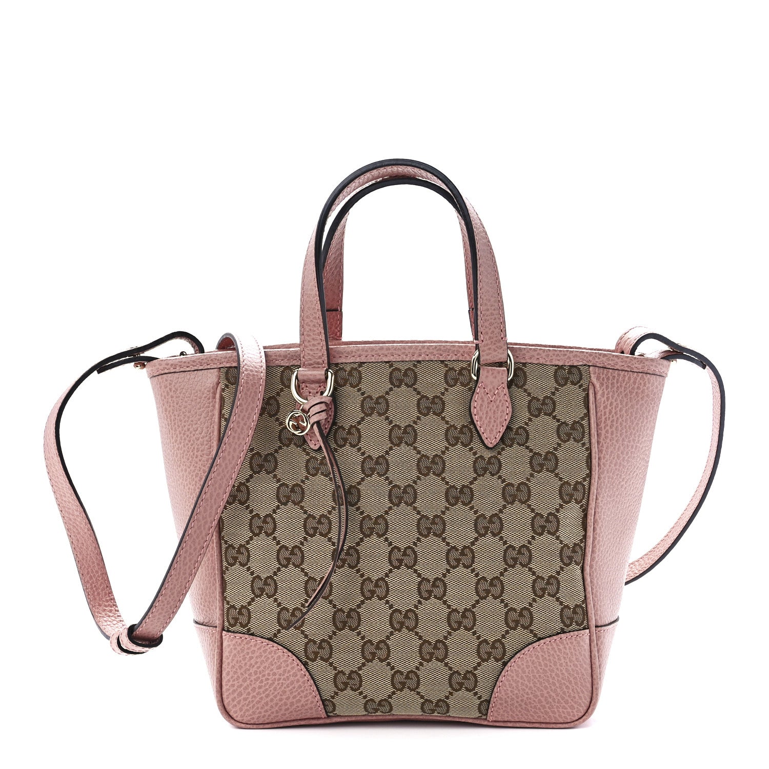 Gucci Monogram Small Bree Tote Beige Soft Pink 1 of 12