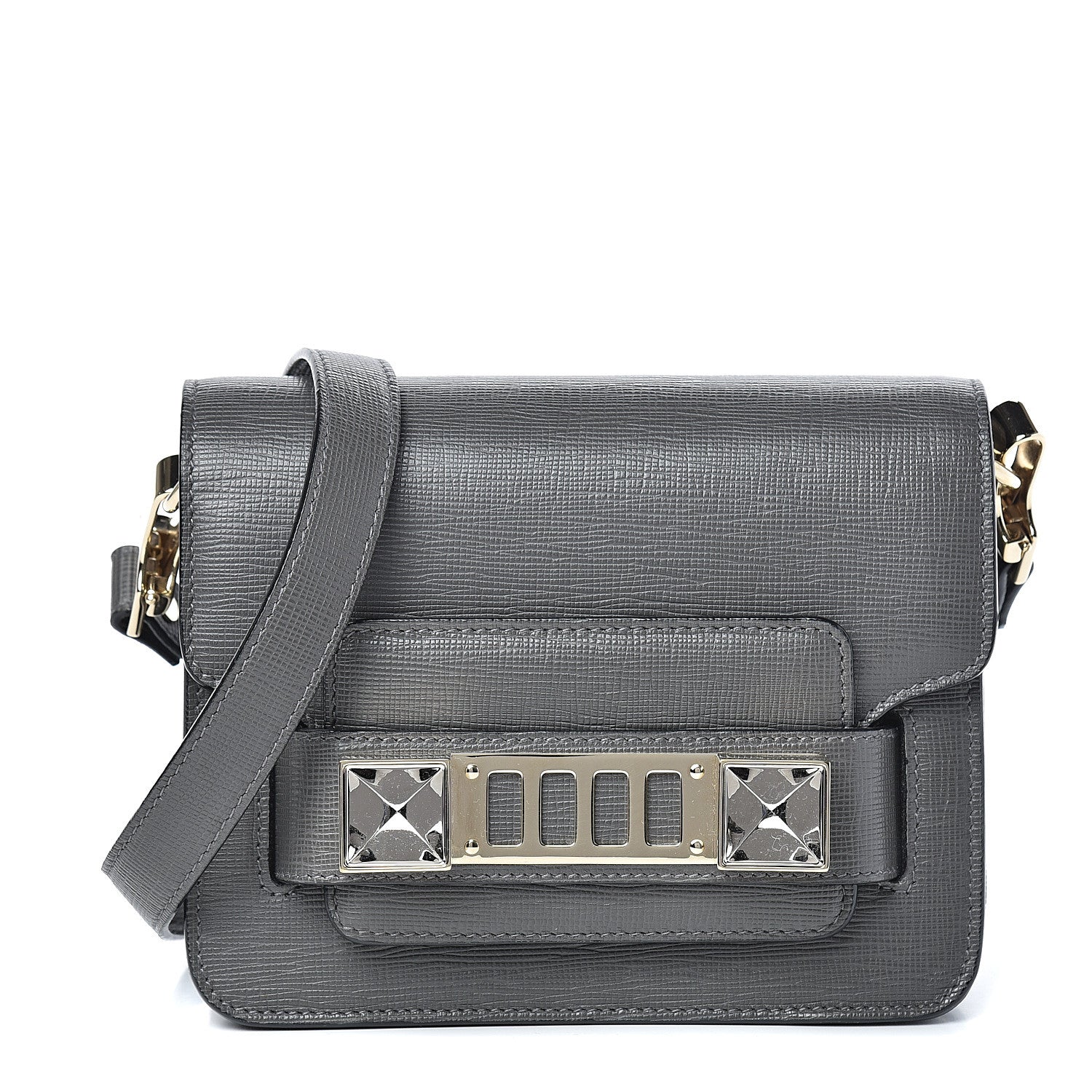 Proenza Schouler Linosa Tiny PS11 Classic Shoulder Bag Heather Grey 1 of 13