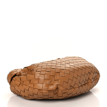 Bottega Veneta Nappa Intrecciato Teen Jodie Hobo Caramel 4 of 10