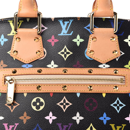 Louis Vuitton Monogram Multicolor Alma Black 10 of 10
