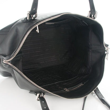 Prada Soft Calf Satchel Nero Black 5 of 7