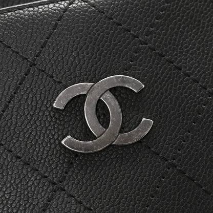 Chanel Grained Vegetal Calfskin Small Urban Shopping Tote Black 12 of 15