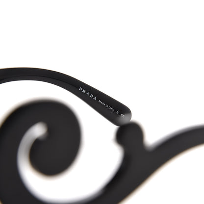 Prada Baroque Sunglasses SPR 27N Black 5 of 8