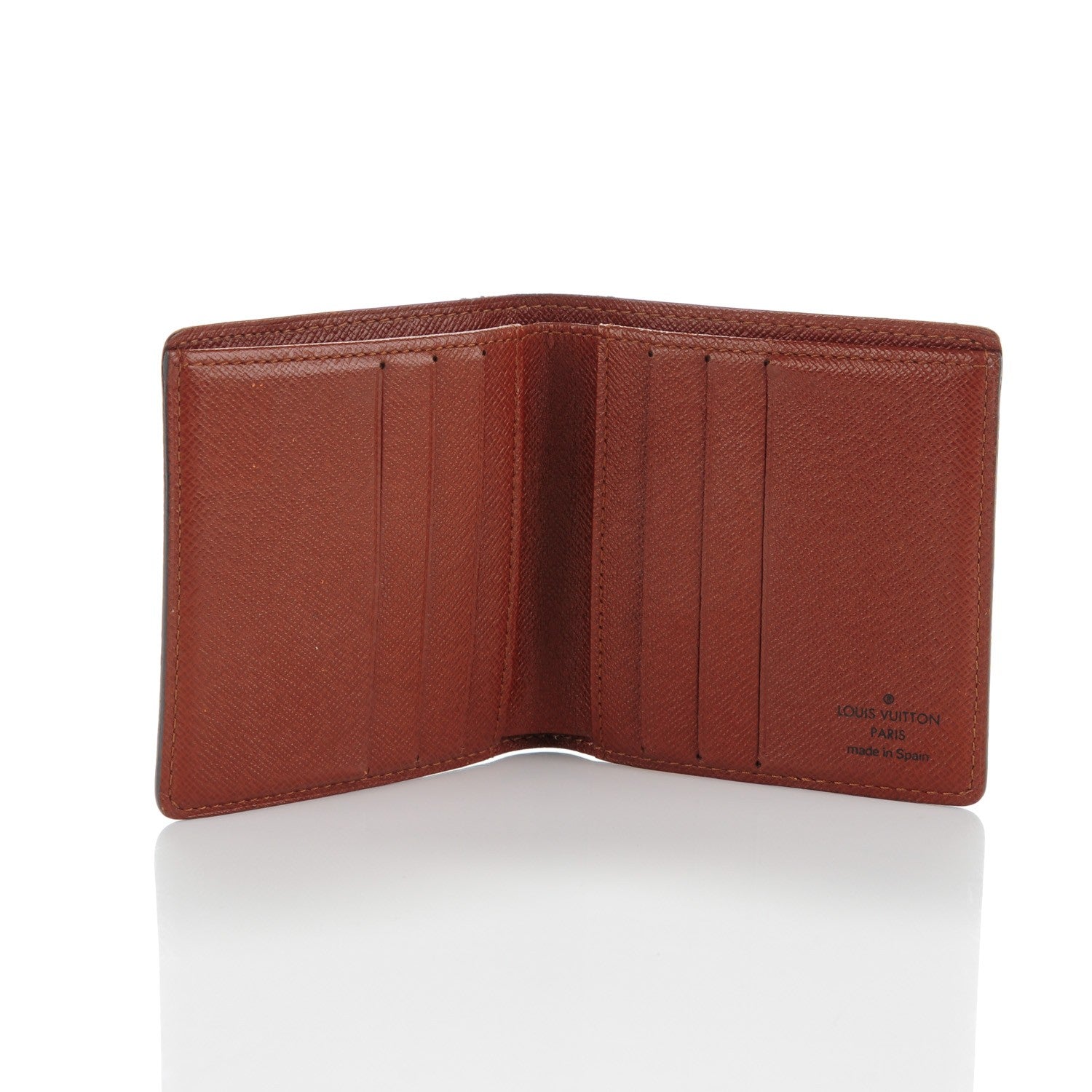 Louis Vuitton Monogram Billfold Wallet 6 Credit Card Slots 5 of 8