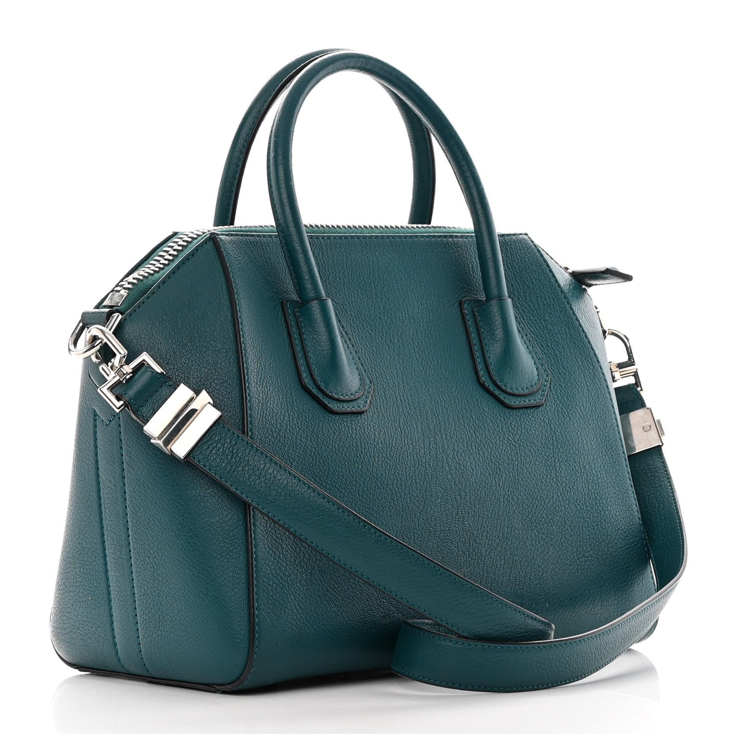 Givenchy Sugar Grained Goatskin Small Antigona Mineral Blue 3 of 20