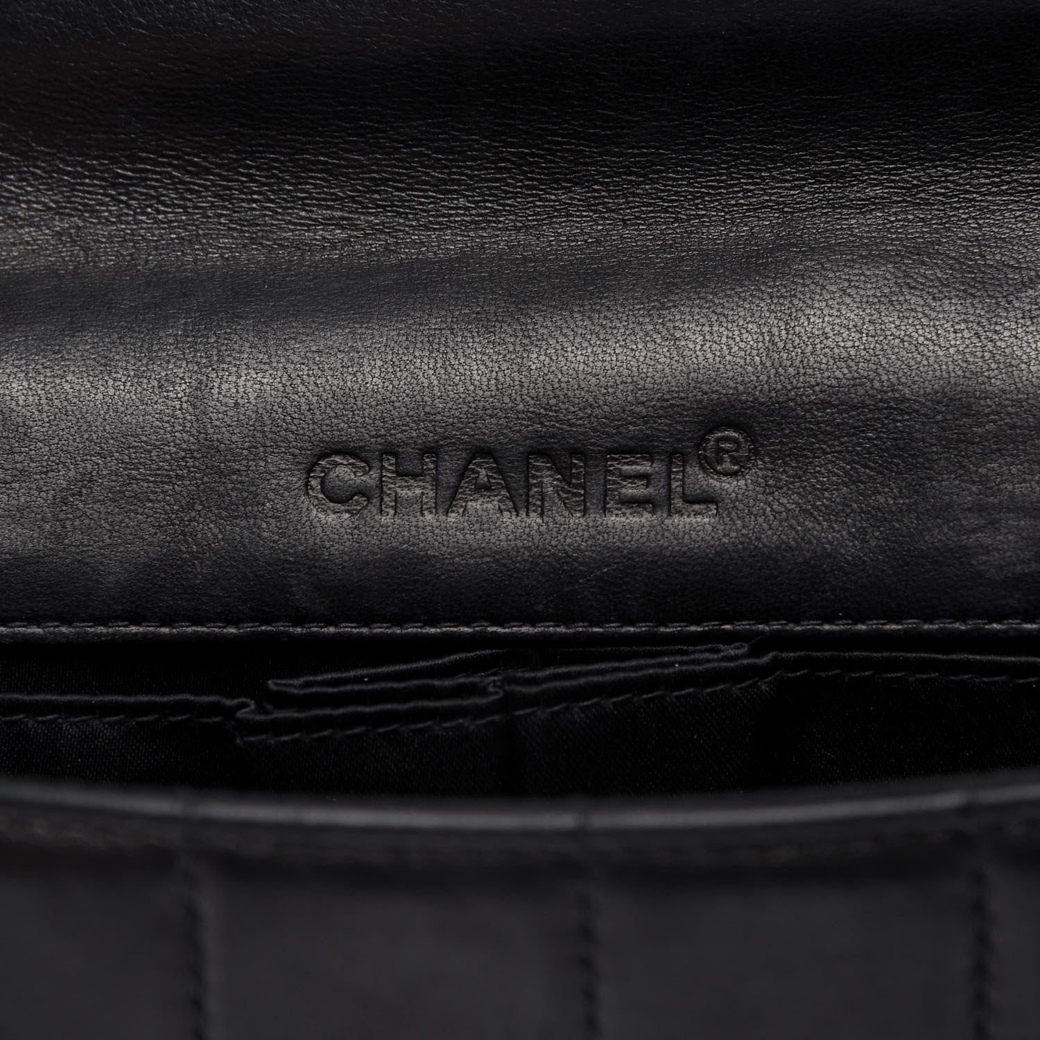 Chanel Lambskin East West Chocolate Bar Flap Black 8 of 10