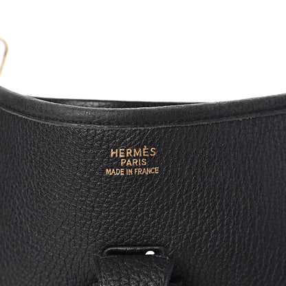 Hermes Taurillon Clemence Evelyne GM Black 6 of 19