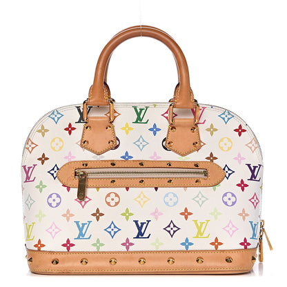 Louis Vuitton Monogram Multicolor Alma White 1 of 12