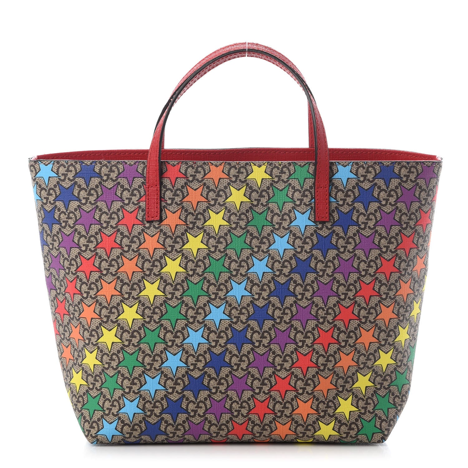 Gucci GG Supreme Monogram Childrens Star Print Tote Multicolor 1 of 10
