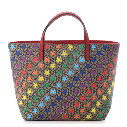 Gucci GG Supreme Monogram Childrens Star Print Tote Multicolor 1 of 10
