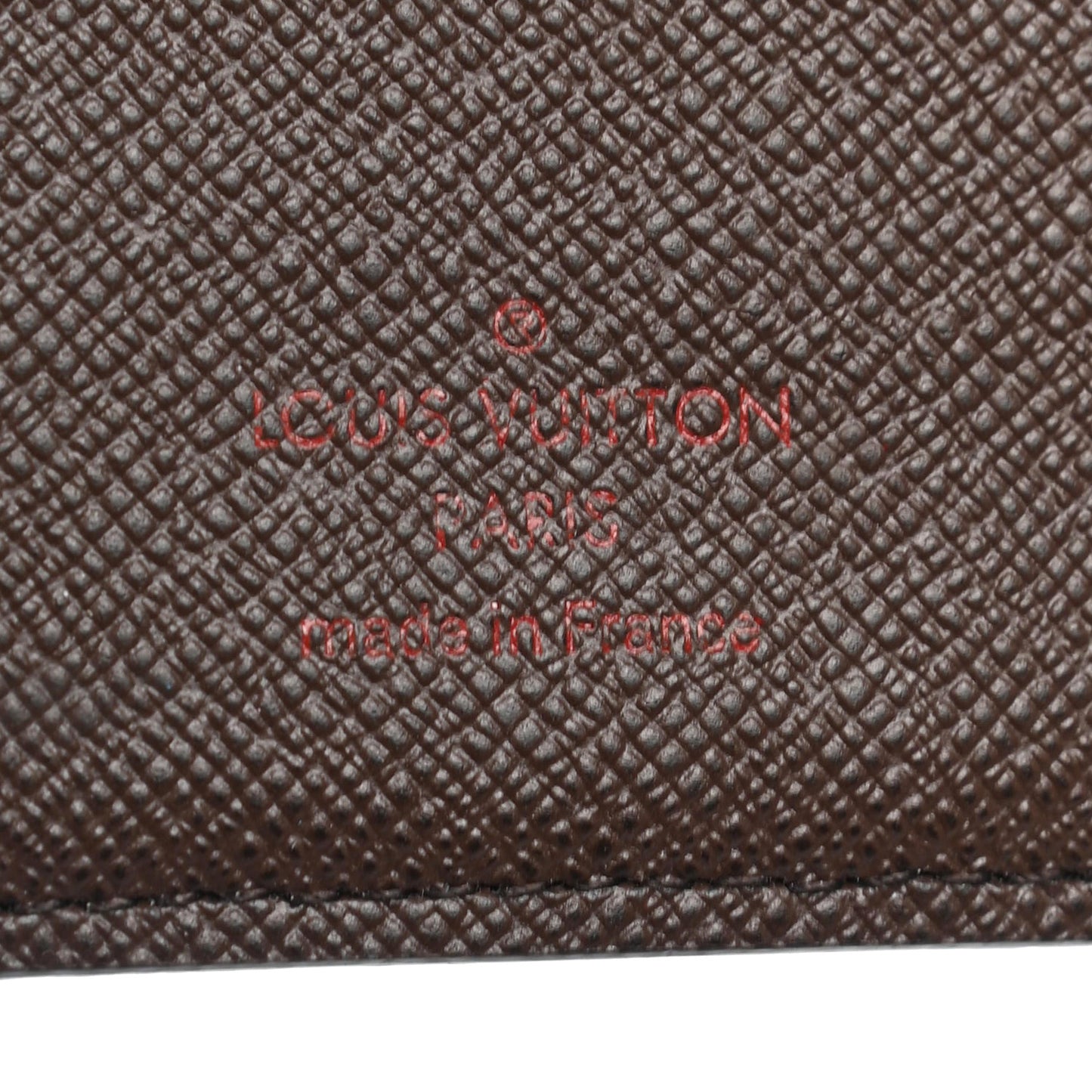 Damier Ebene Small Ring Agenda Cover