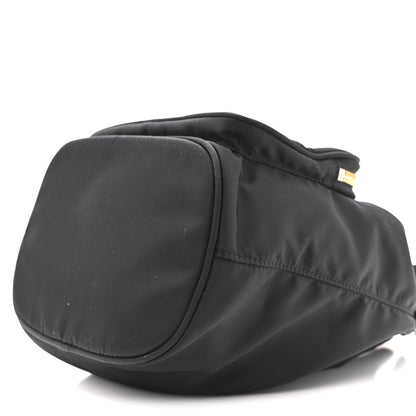 Prada Re-Nylon Saffiano Duet Bucket Crossbody Bag Black 10 of 13
