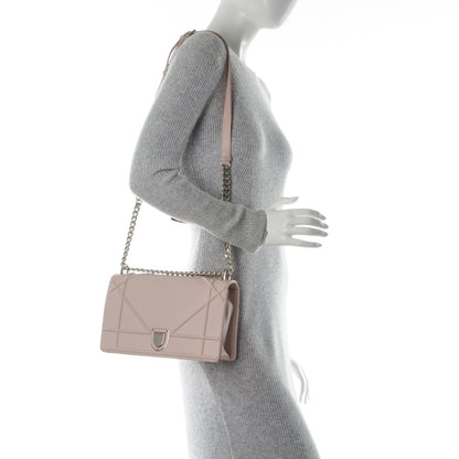 Christian Dior Grained Calfskin Medium Diorama Flap Bag Nude 2 of 9