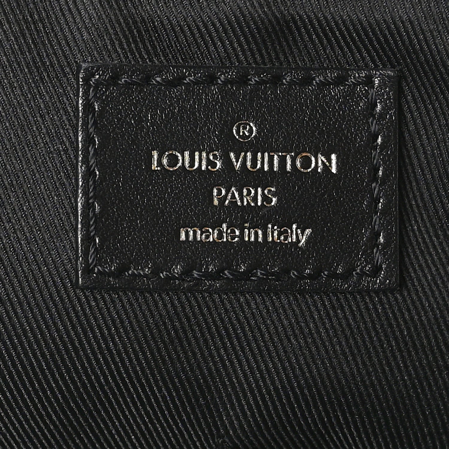 Louis Vuitton Damier Ebene Odeon Tote MM Black 6 of 10