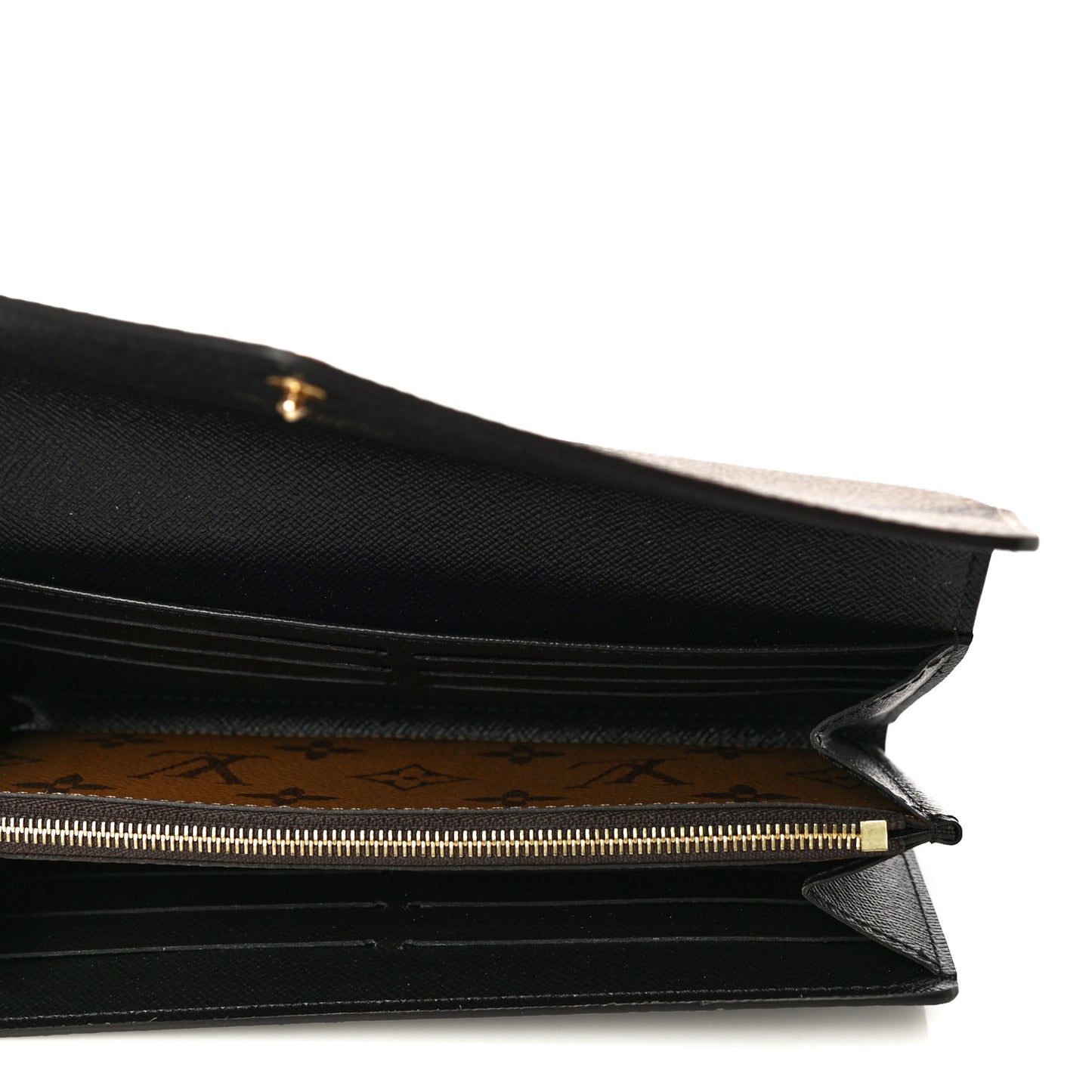 Reverse Monogram Giant Sarah Wallet