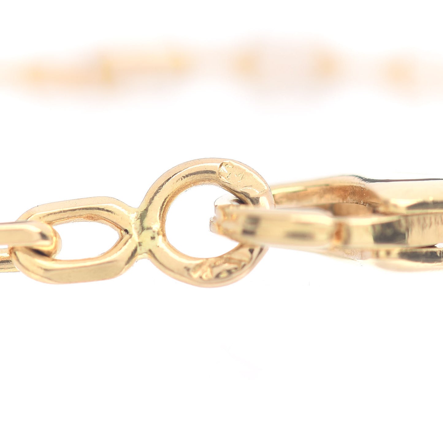 18K Yellow Gold 3 Motifs Byzantine Alhambra Bracelet