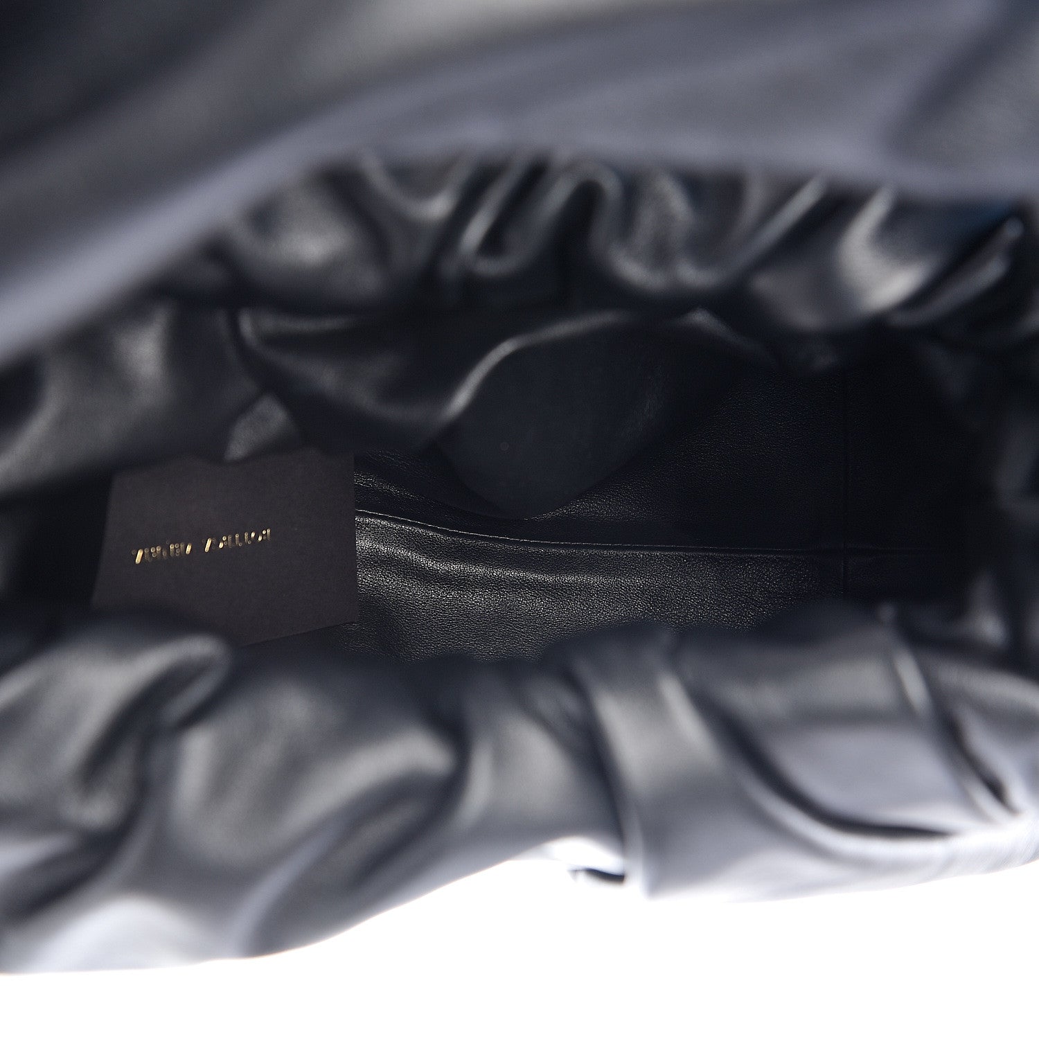 Bottega Veneta Smooth Butter Calfskin Small The Shoulder Pouch Black 4 of 8