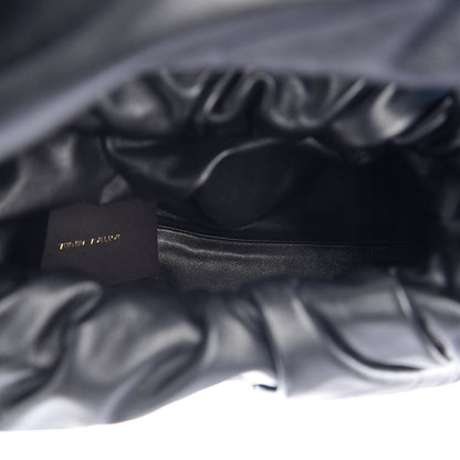 Bottega Veneta Smooth Butter Calfskin Small The Shoulder Pouch Black 4 of 8