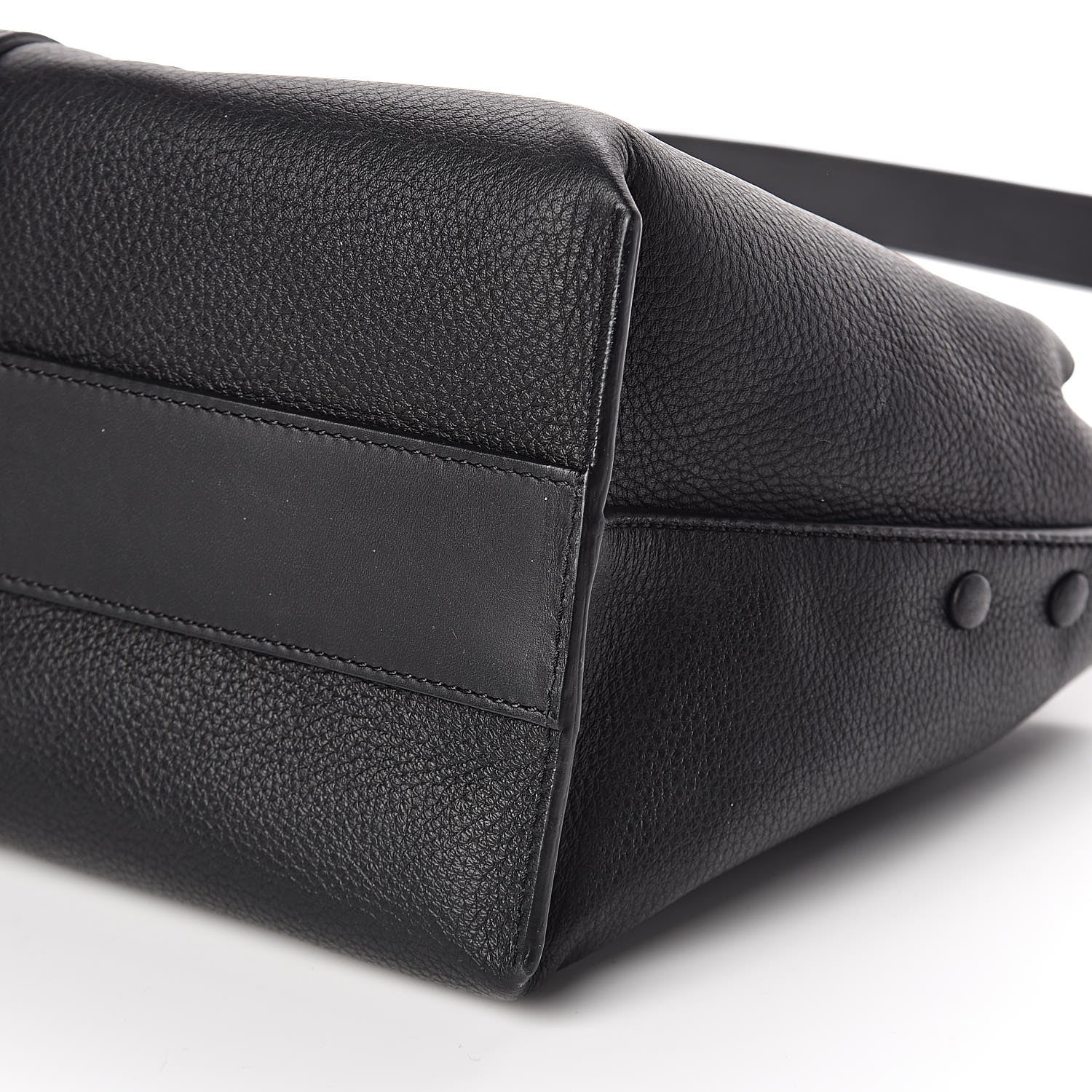 Chloe Grained Calfskin Medium Cate Satchel Black 9 of 10