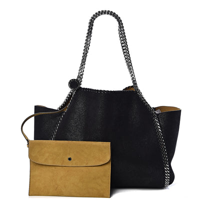 Stella McCartney Shaggy Deer Falabella Reversible Tote Black 1 of 18